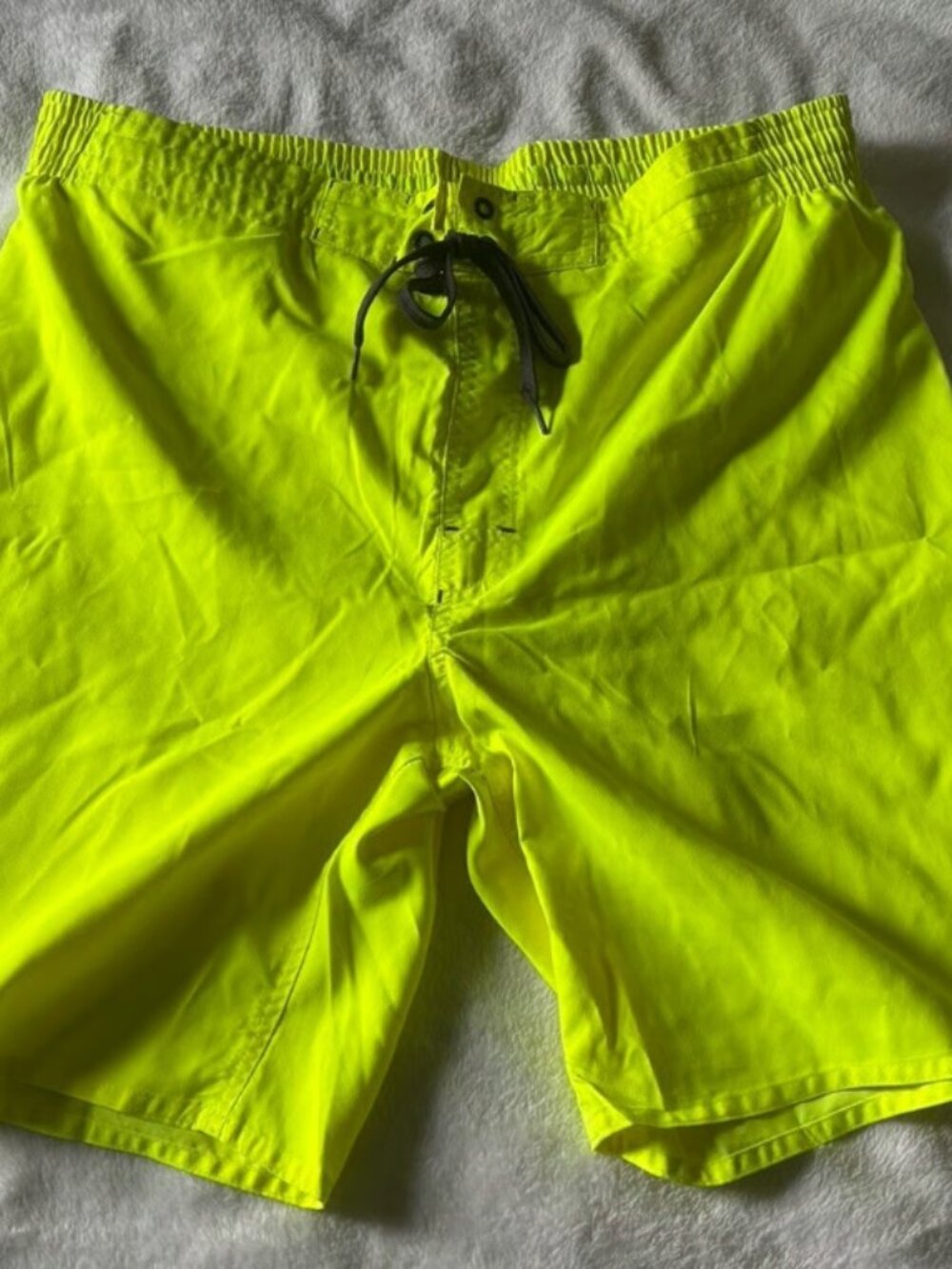 Laguna Neon Yellow Board Swim Shorts